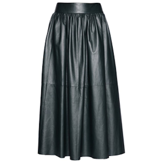 Nappa Leather Skirt