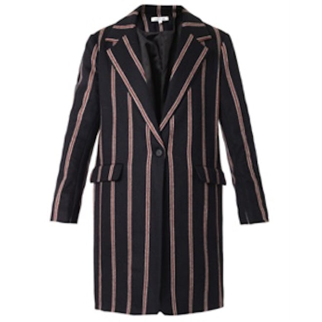 Iris Schoolboy Stripe Coat