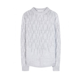 Beyond the Lines Wool and Angora Sweater