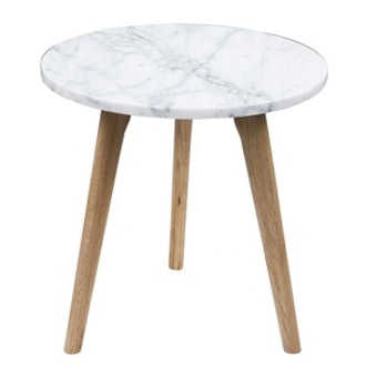 White Stone Table Medium