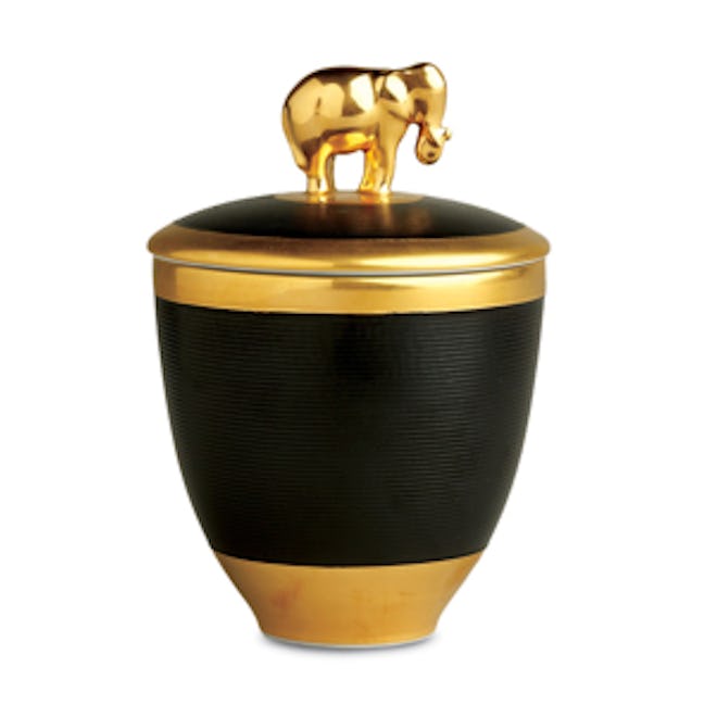 Safari Elephant Noir Candle