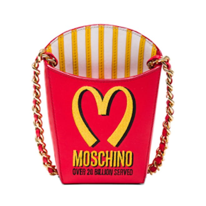 French Fry Bag in Red