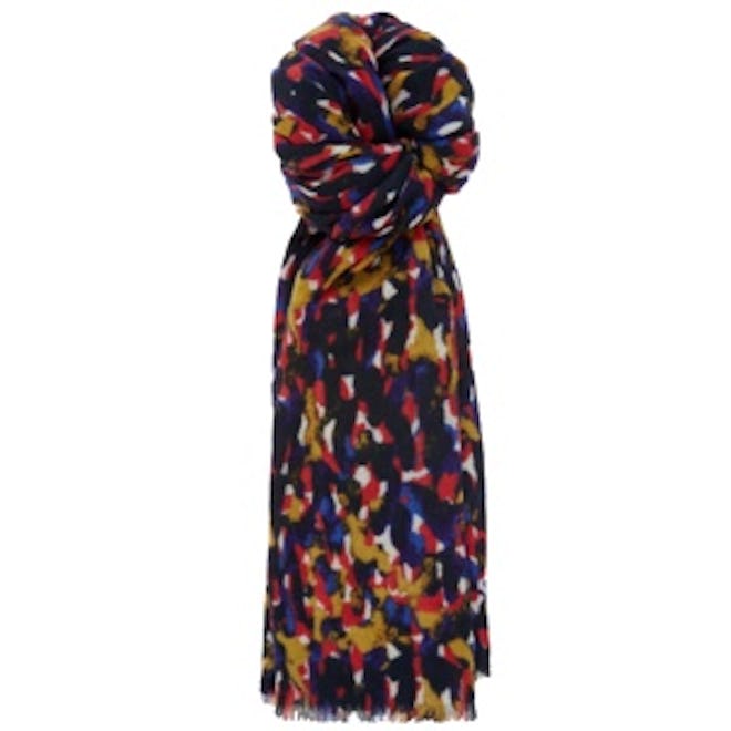 Printed Wool Scarf