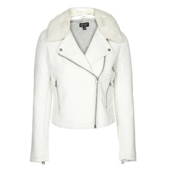 Ultimate Leather Jacket In White