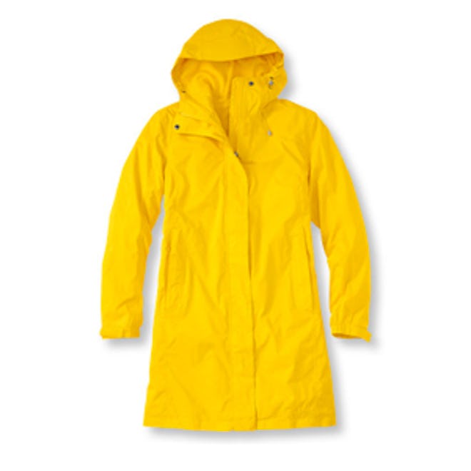 Fleece-Lined Raincoat