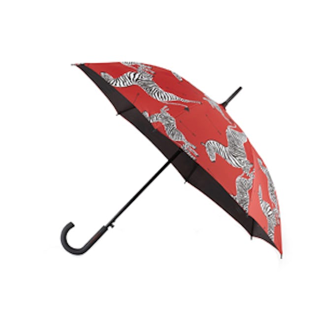 Zebra Crook Handle Umbrella