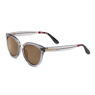 Yvette Grey Crystal Sunglasses