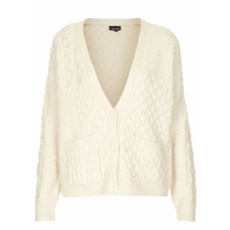Knitted Cable Cardi