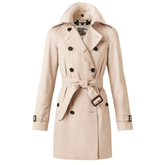 The Westminster Long Heritage Women’s Trench Coat in Stone