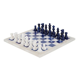 Marbled Alabaster Chess Set