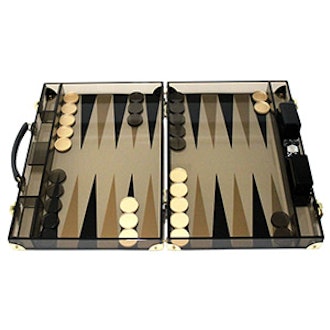 Acrylic Backgammon Attache