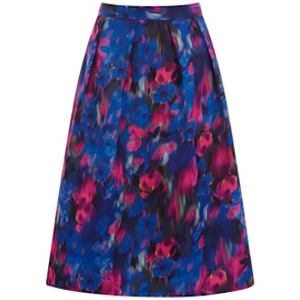Blurred Floral Skirt
