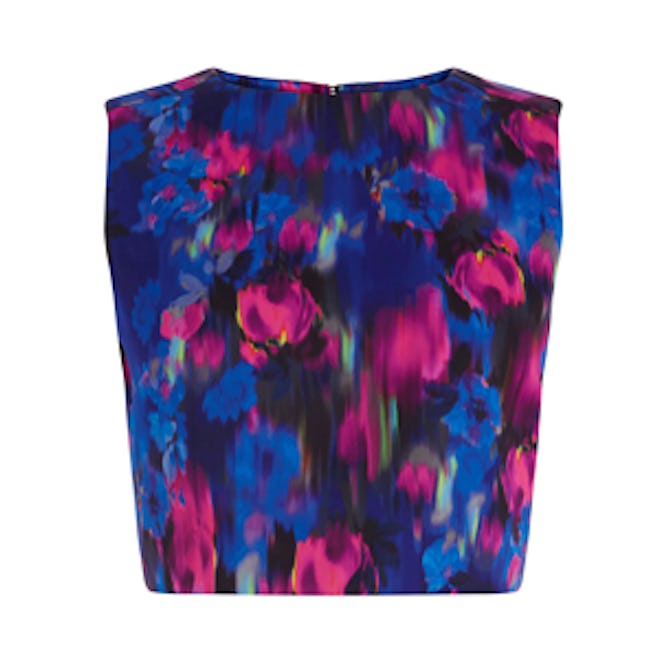 Blurred Floral Top