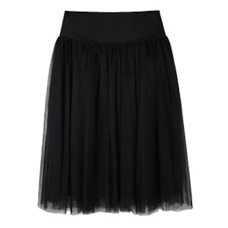 Gathered Tulle Skirt