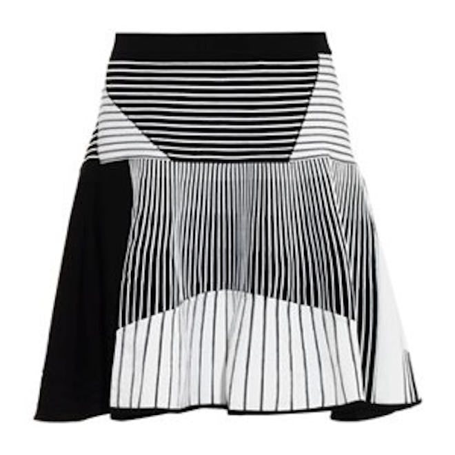 Striped Skater Skirt