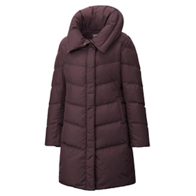 Volume Collar Down Coat