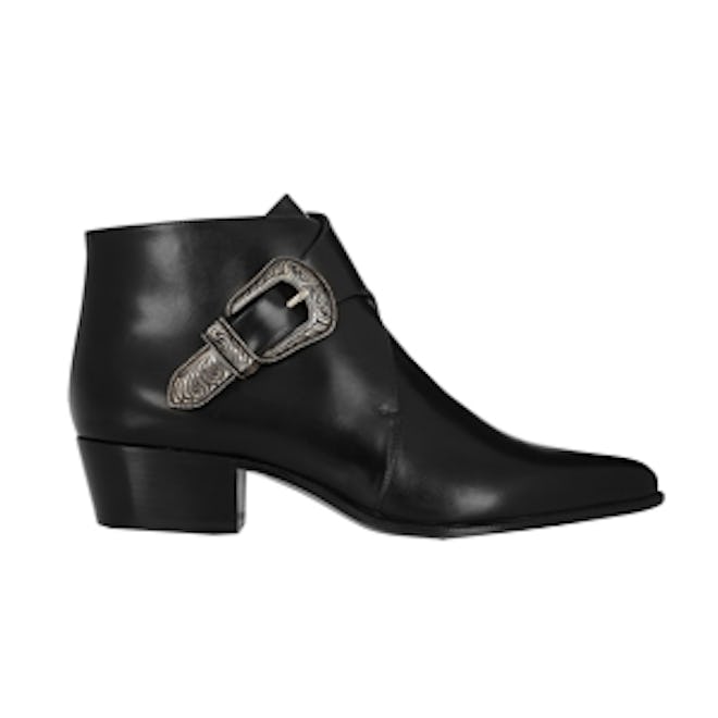Duckies Leather Ankle Boots