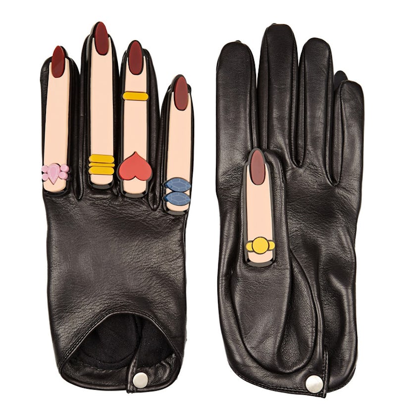 Fancy Fingers black gloves 