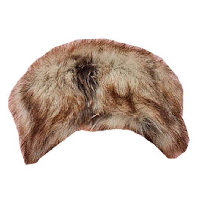 Faux Fur Pillbox Hat