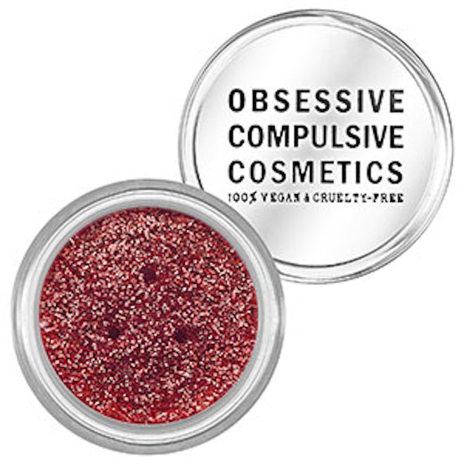 Cosmetic Glitters In Red