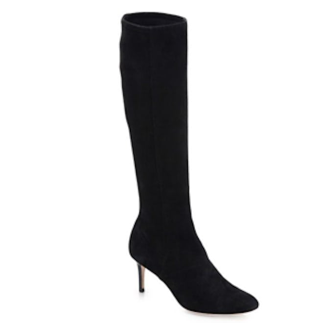 Suede Knee High Boot