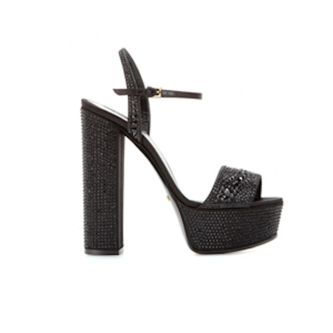 Embellished Platform Heel