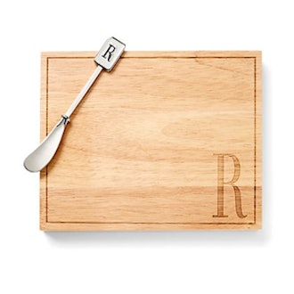 Monogram Cheese Board