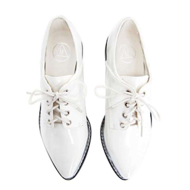 Pointed Lace-Up Brogues