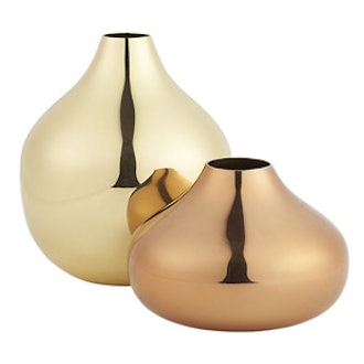 Gold Bud Vases