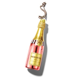 Rose Champagne Ornament