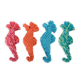 Cotton Rope Seahorse Dog Toy