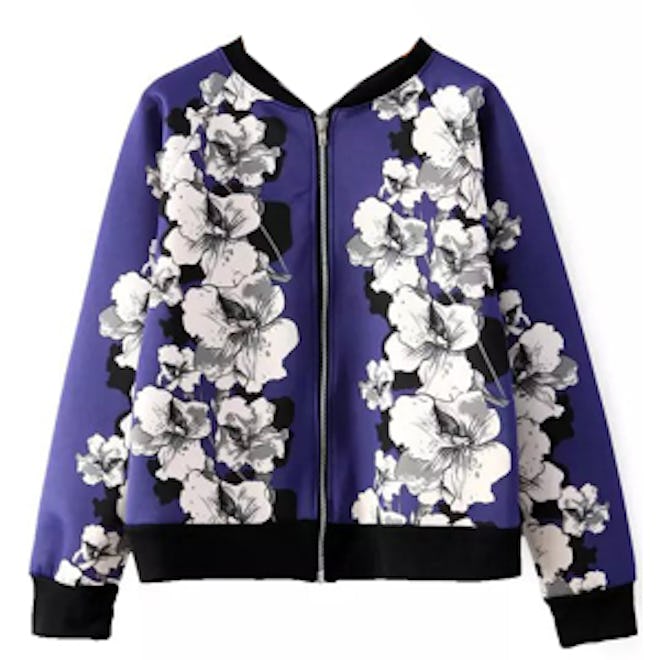 Floral Print Jacket