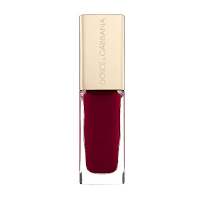 Nail Lacquer In Deep Red