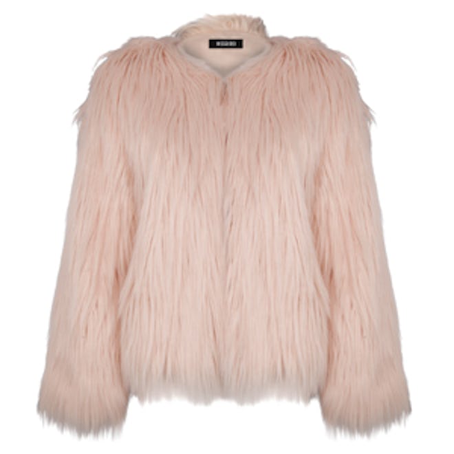 Cassie Shaggy Faux Fur Coat