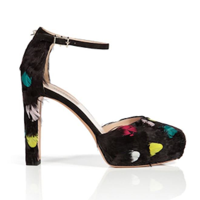 Feather Platform Mary-Janes