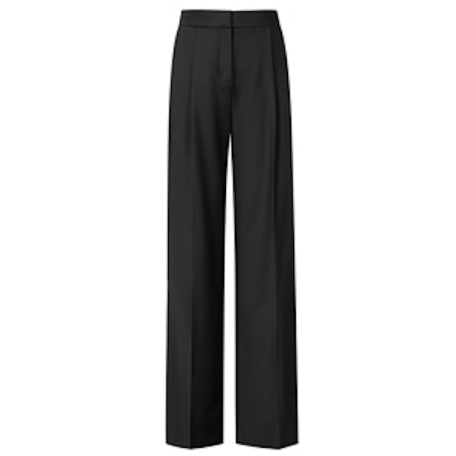 Francois High-Waisted Wide Leg Trousers