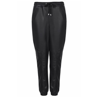 Leather-Look Joggers