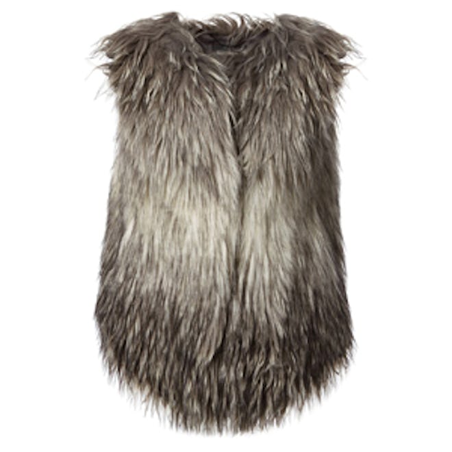 Faux Fur Large Vest