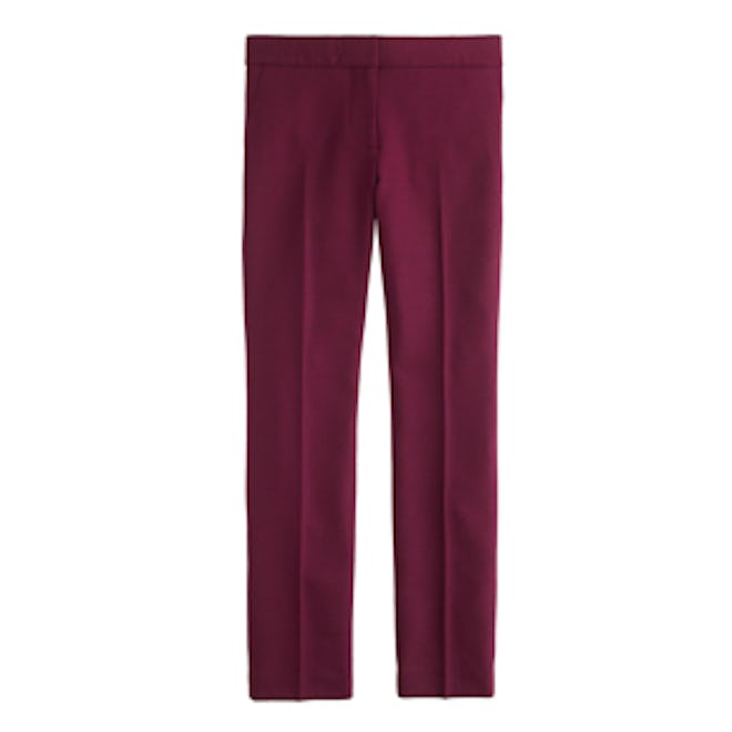 Campbell Capri Pant in Bi-Stretch Wool