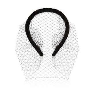 Grosgrain & Net Headband