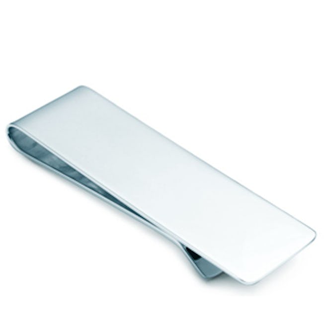 Tiffany Classic money clip in sterling silver