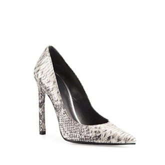 Queen Python-Print Pump