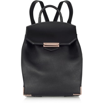Prisma Textured-Leather Backpack