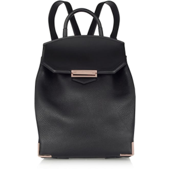 Prisma Textured-Leather Backpack