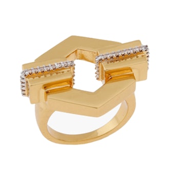 Gavriel Cutout Hexagon Ring