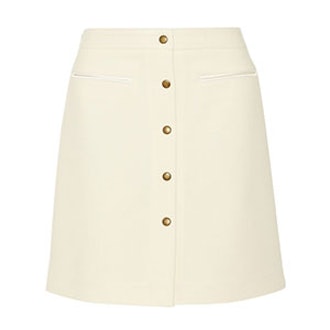 Wool-Blend Skirt