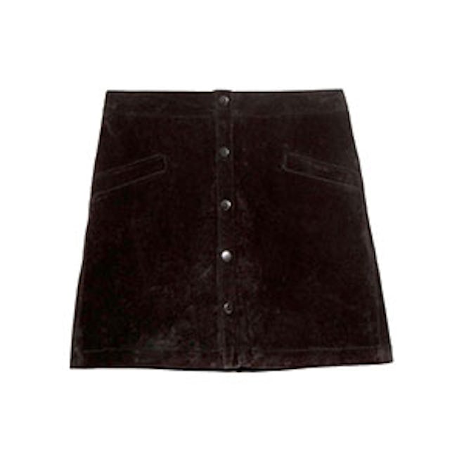 Peccary Leather Skirt