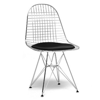 Avery Modern Wire Chair, Set of 2