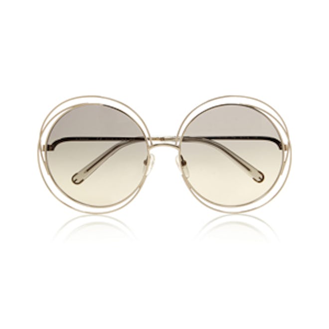 Carlina Oversized Round Sunglasses