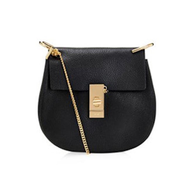 Drew Small Leather Shoulder Bag